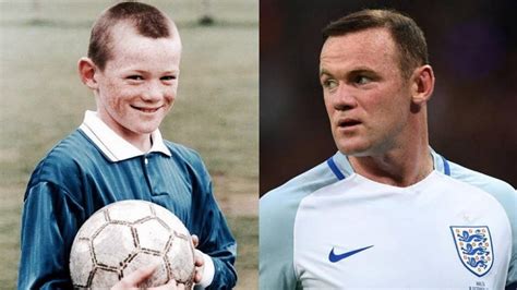 wayne rooney now and then